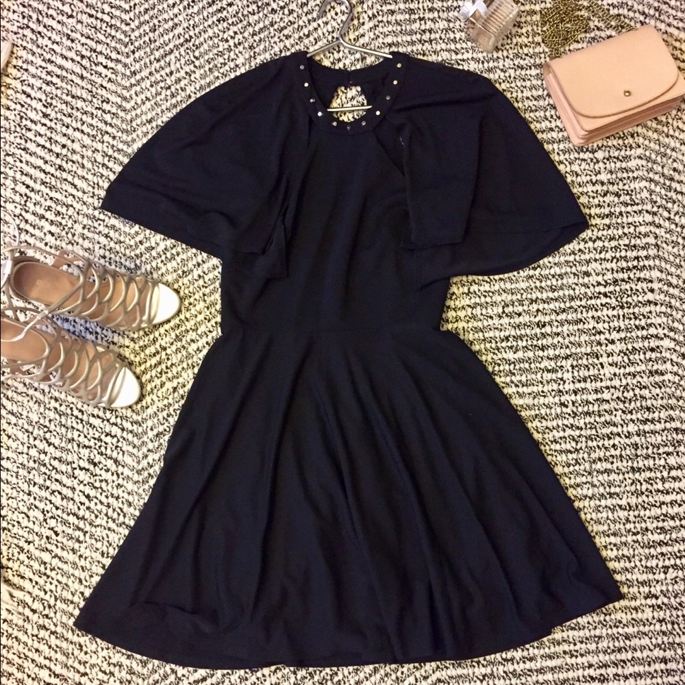 A.B.S. By Allen Schwartz Mini Black Dress NWT